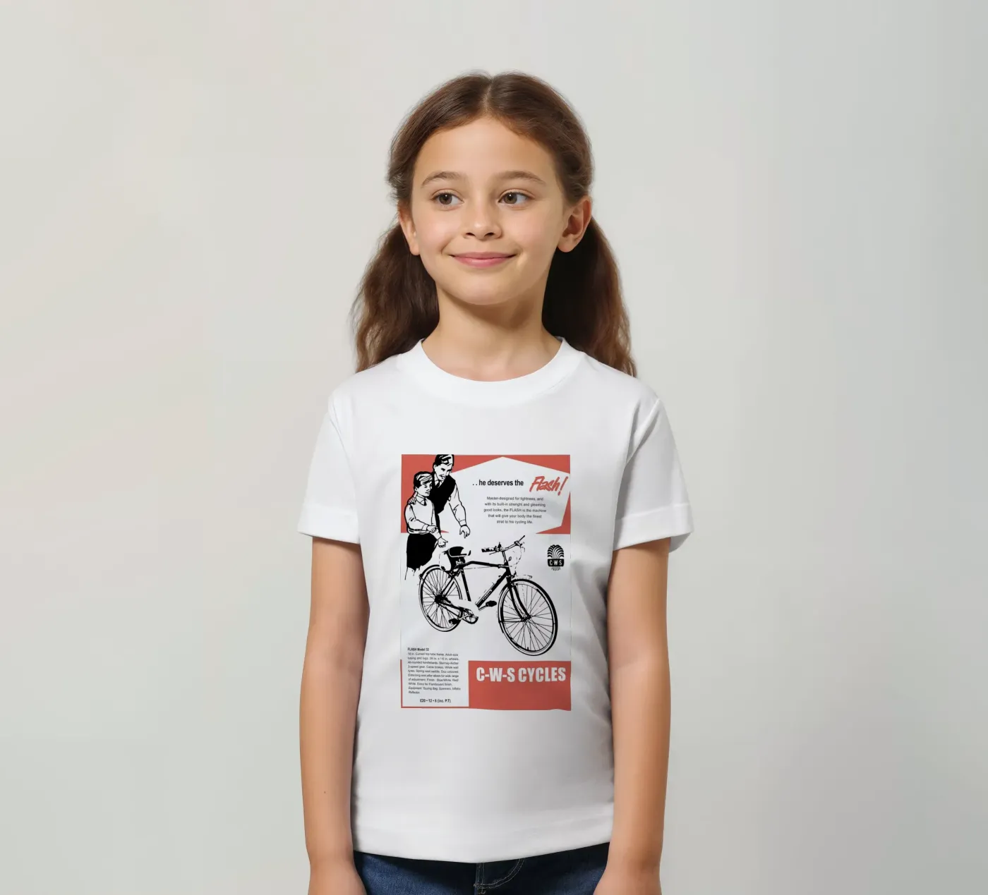 Flash kids t-shirt by Hemingway Design