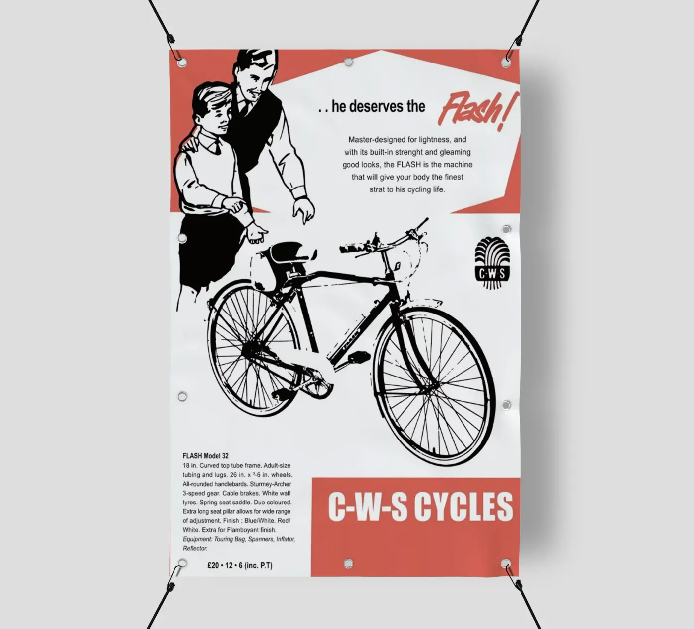 Flash telo in pvc da Hemingway Design