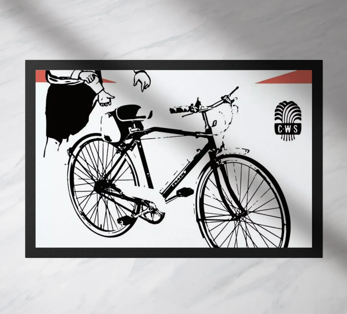 Flash Fußmatte von Hemingway Design