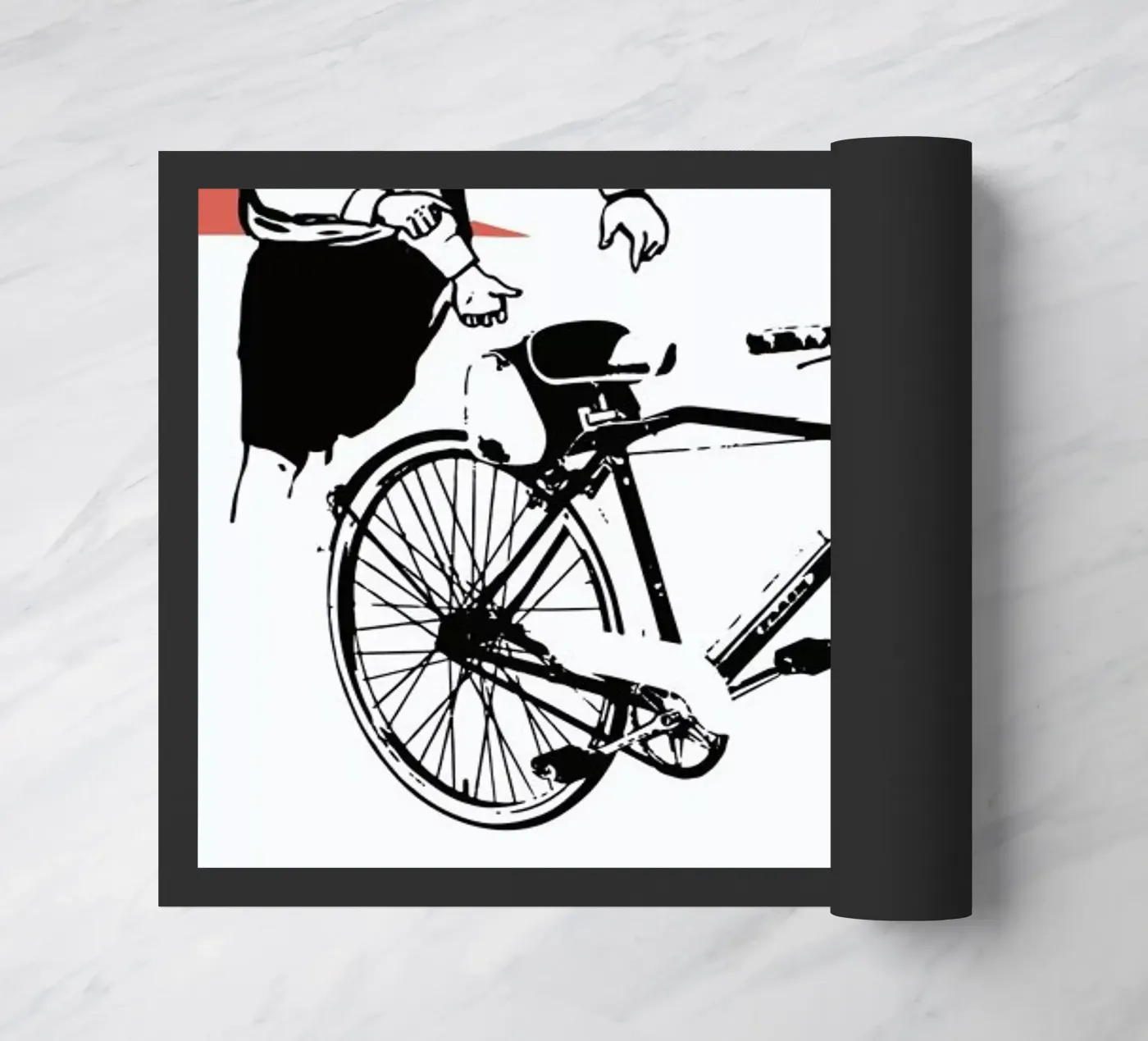 Flash Fußmatte von Hemingway Design