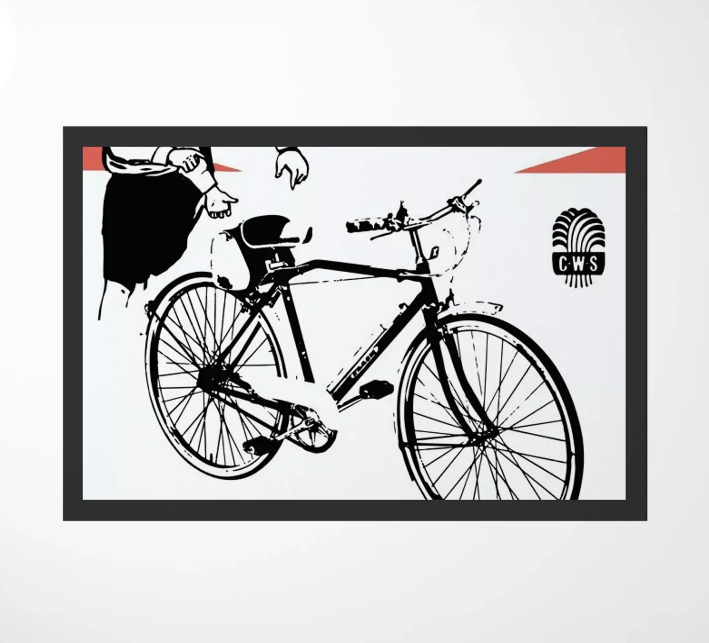 Flash Fußmatte von Hemingway Design