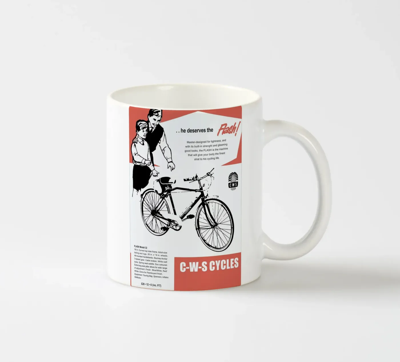 Flash keramische mok van Hemingway Design