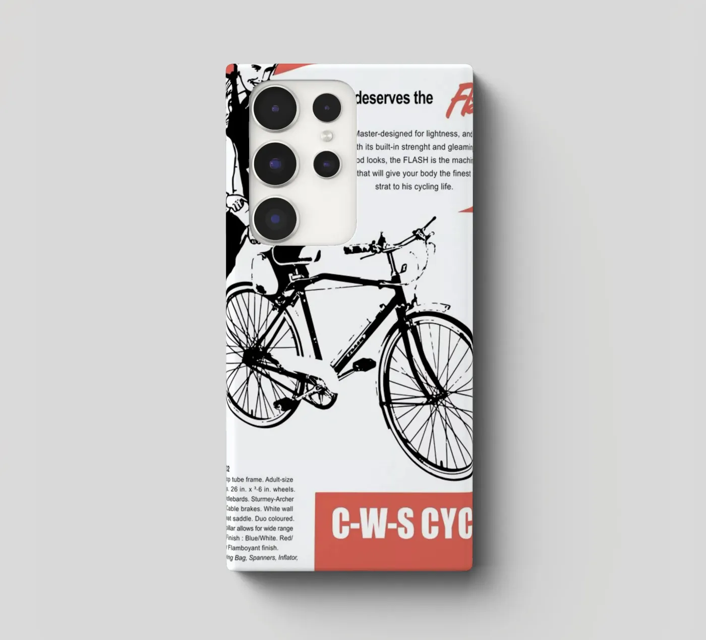 Flash coque samsung de Hemingway Design