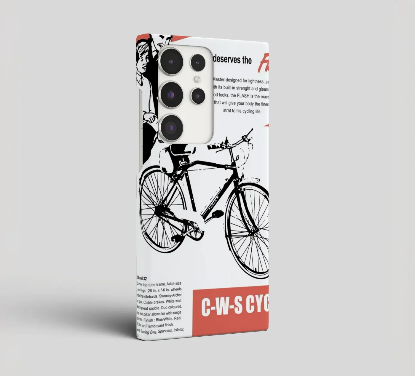 Flash coque samsung de Hemingway Design