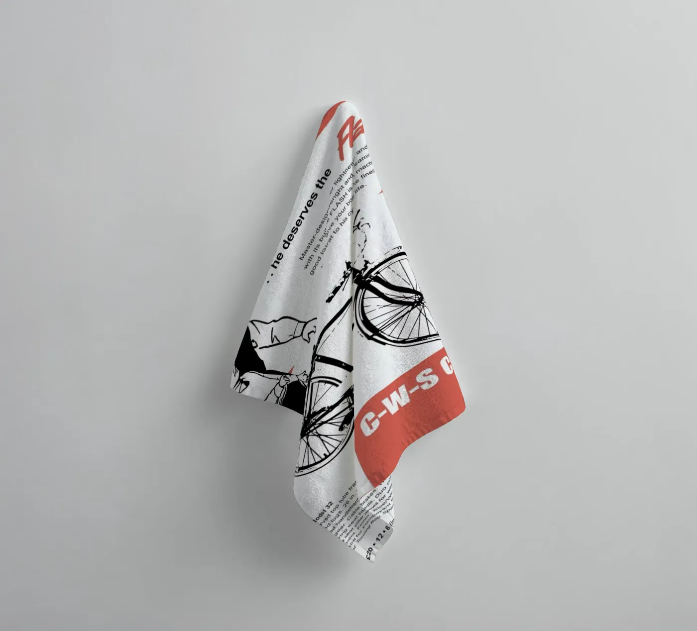 Flash towel by Hemingway Design