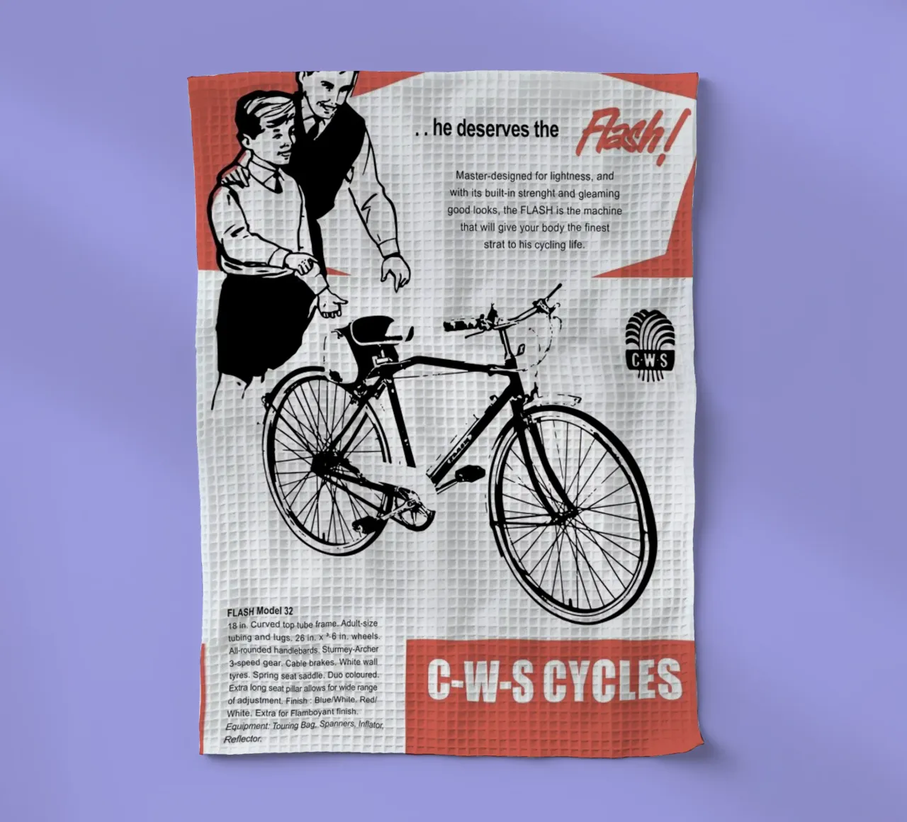 Flash torchon de Hemingway Design