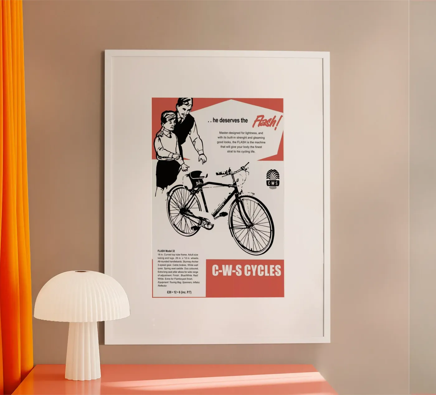 Flash poster de Hemingway Design