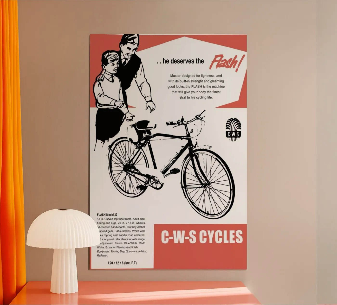 Flash poster de Hemingway Design