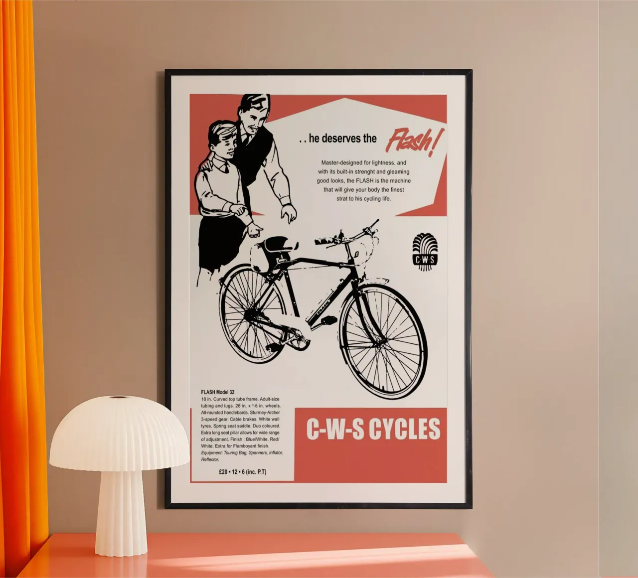 Flash poster da Hemingway Design