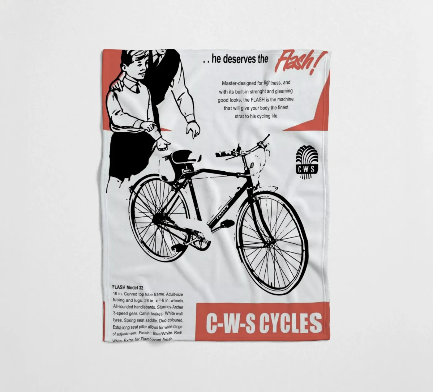 Flash coperta in pile da Hemingway Design