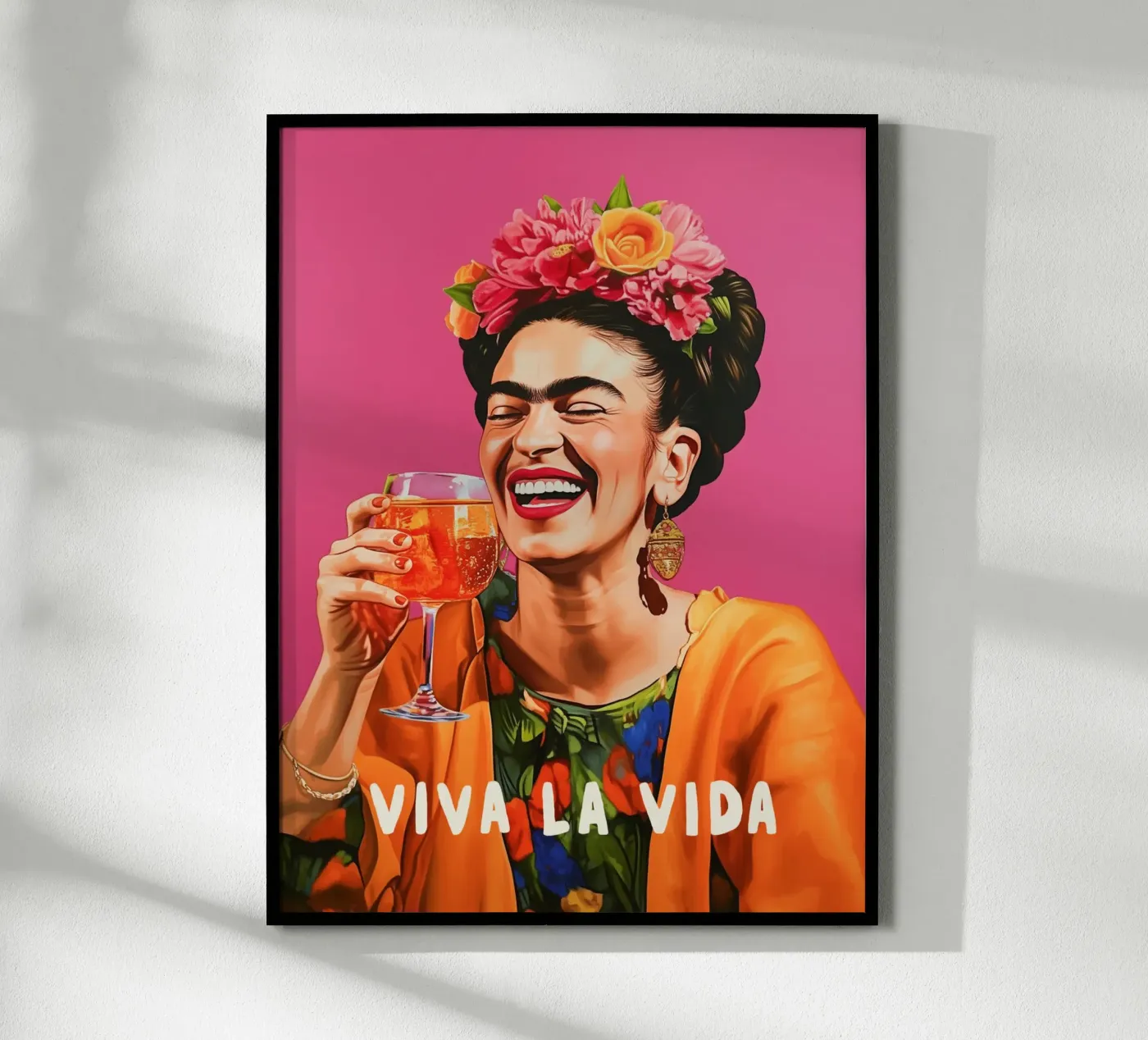Fun with Frida poster by Carinaprint