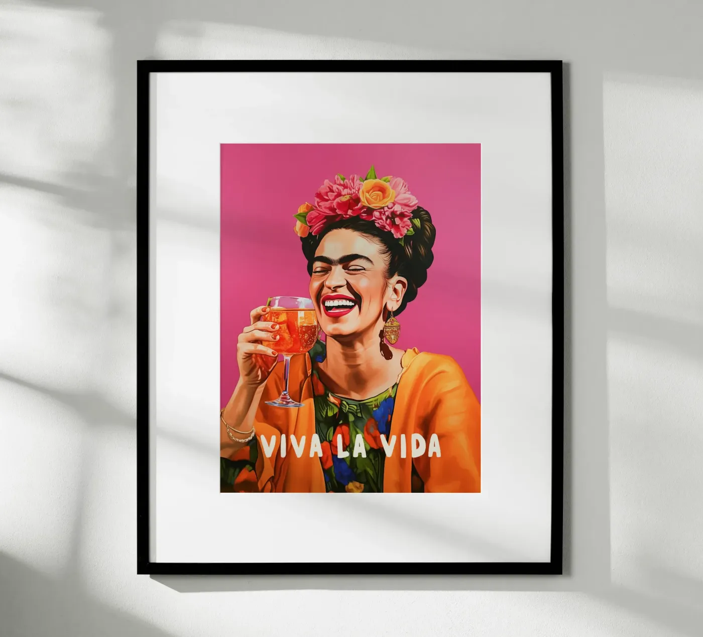 Fun with Frida poster by Carinaprint