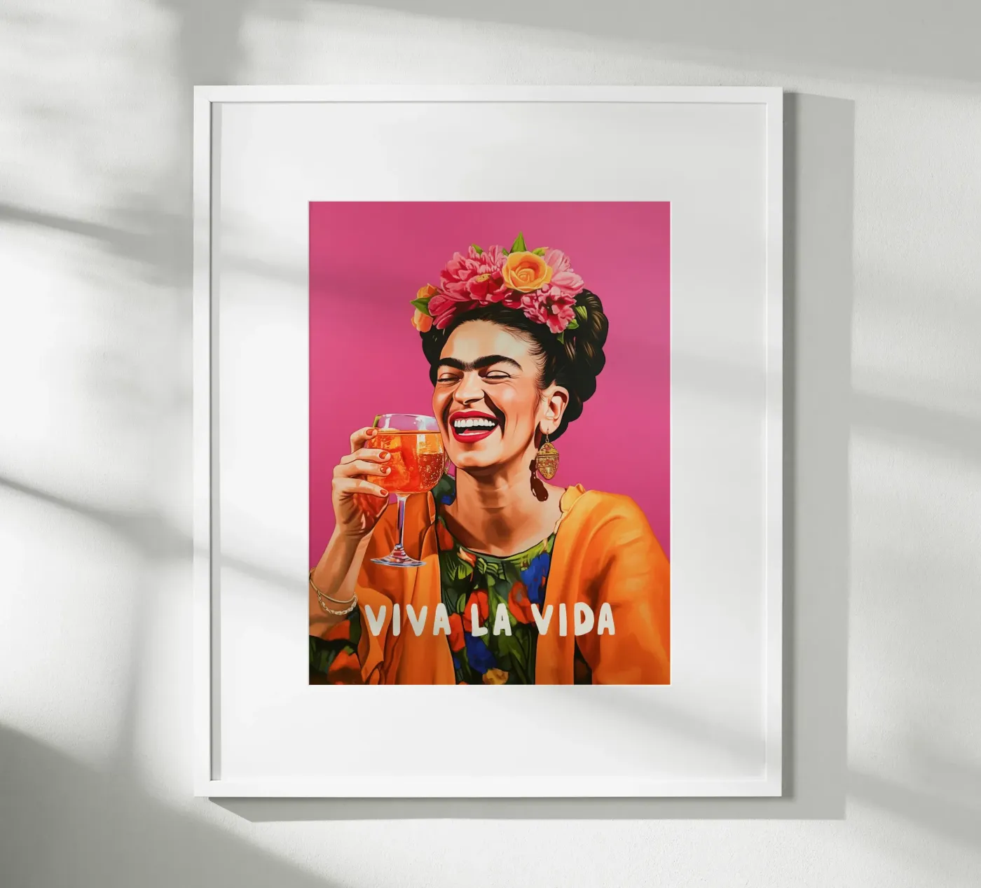 Fun with Frida poster by Carinaprint