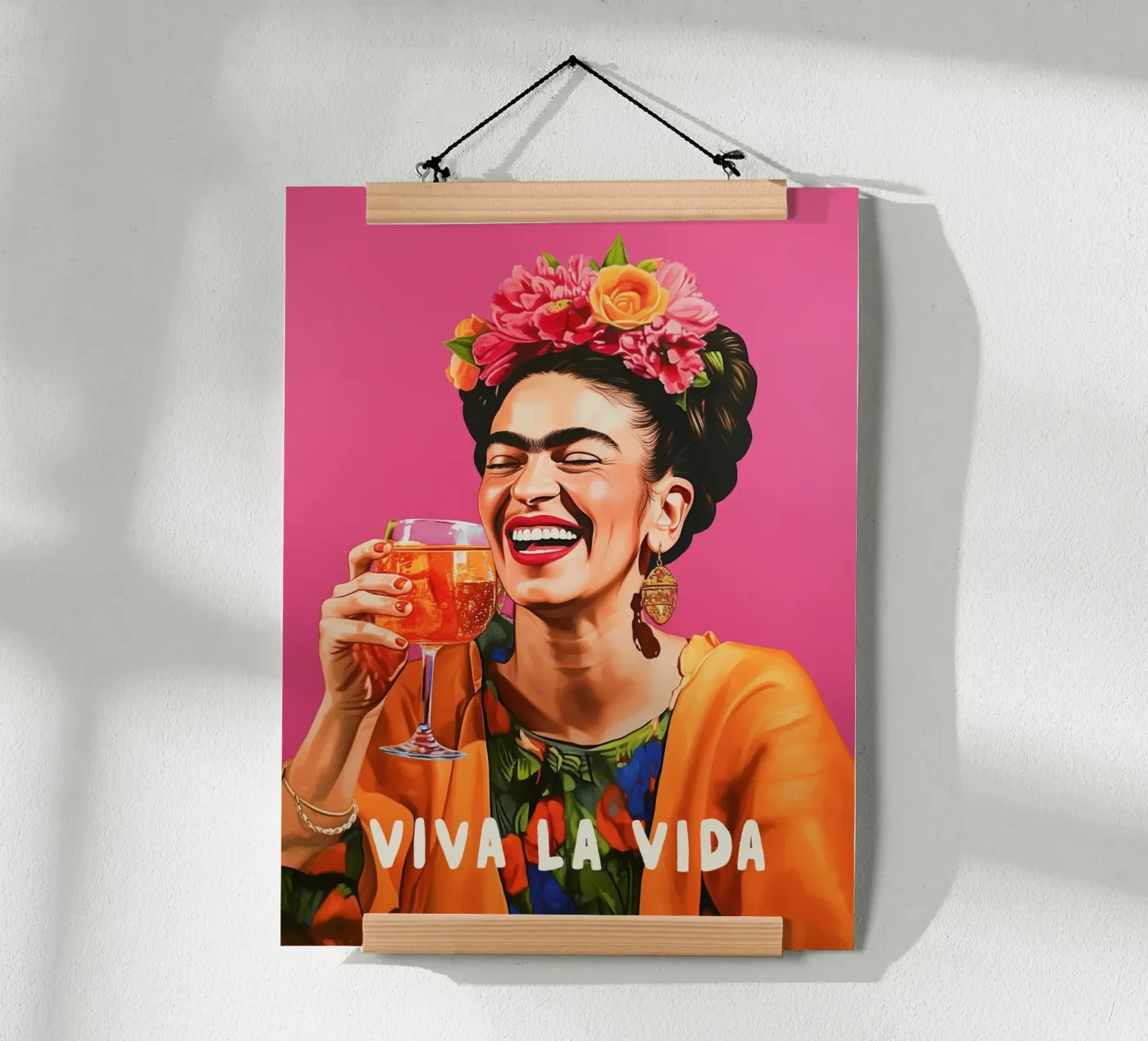 Fun with Frida poster by Carinaprint