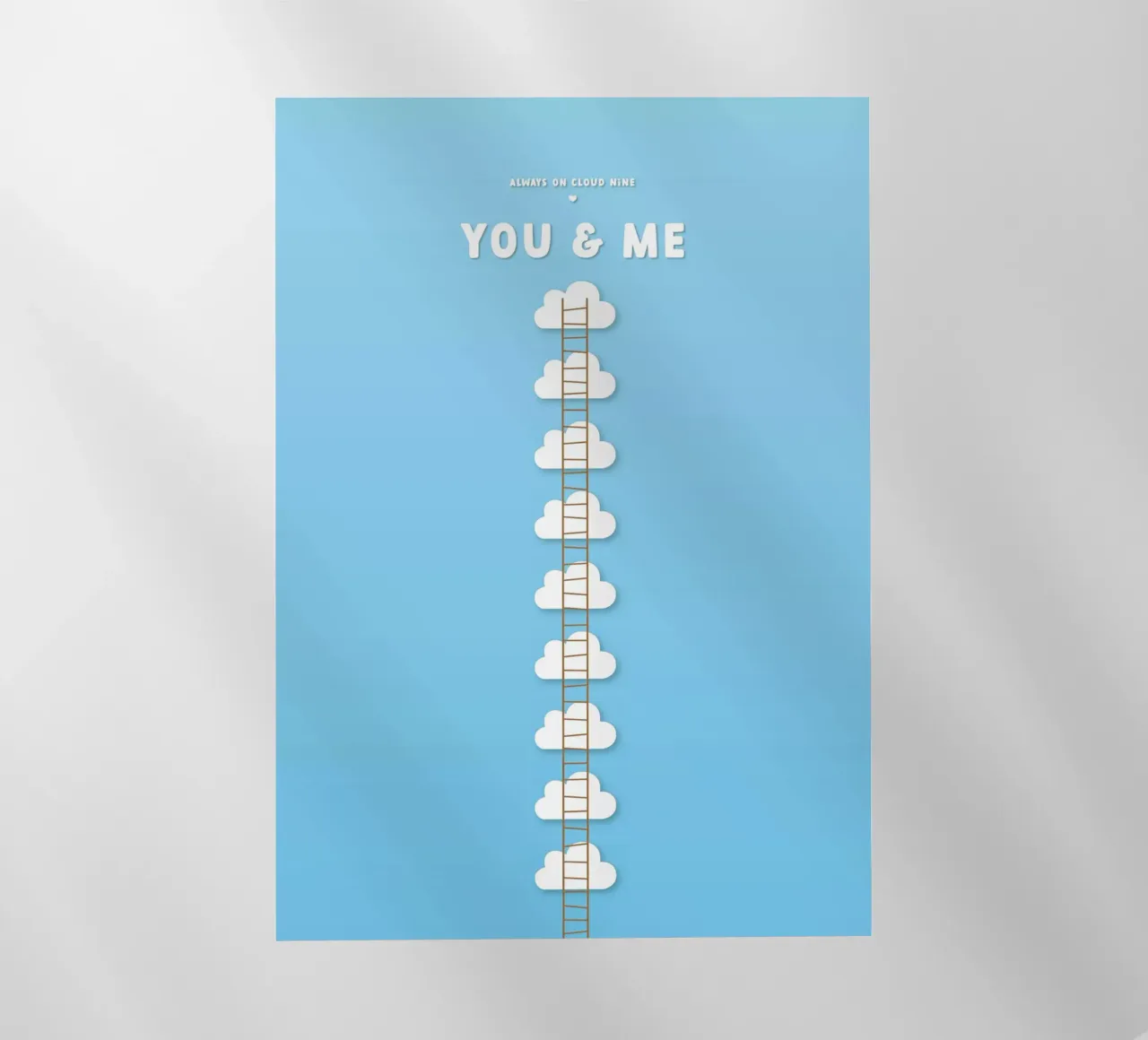 On Cloud Nine - YOU & ME pellicola backlit da good vibes