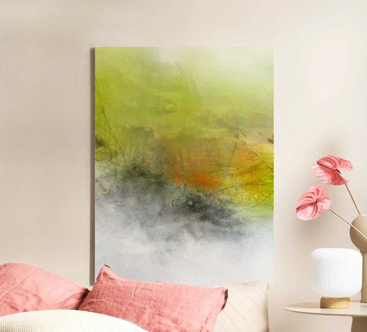 In the Heart of Nature No. 2 canvas with Floater frame by kirstenschankweiler