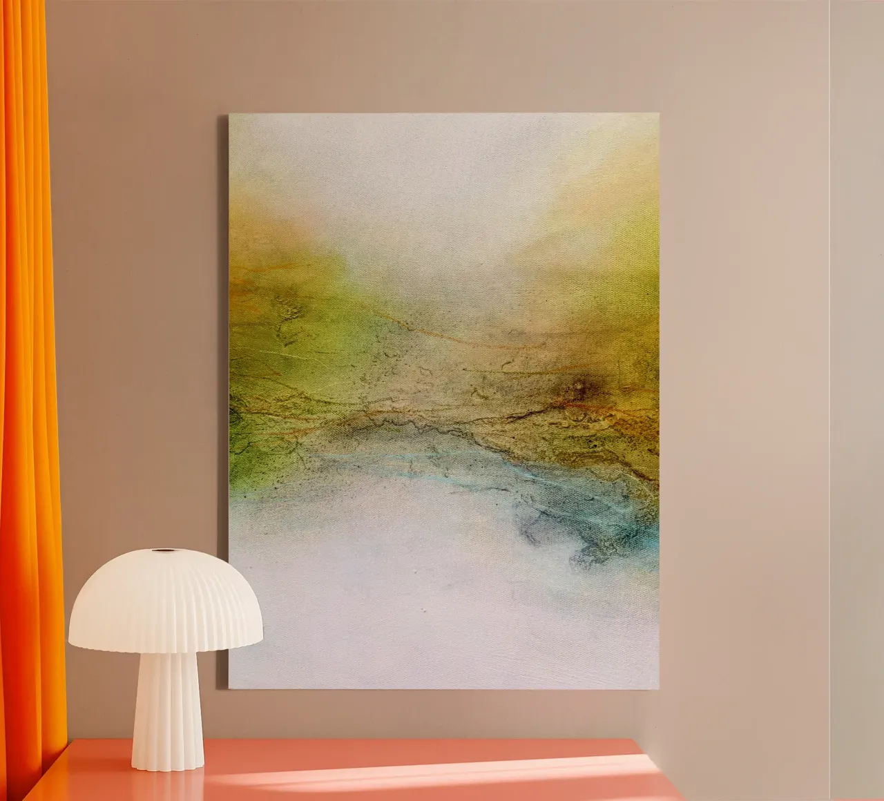 In the heart of Nature No. 4 canvas with Floater frame by kirstenschankweiler