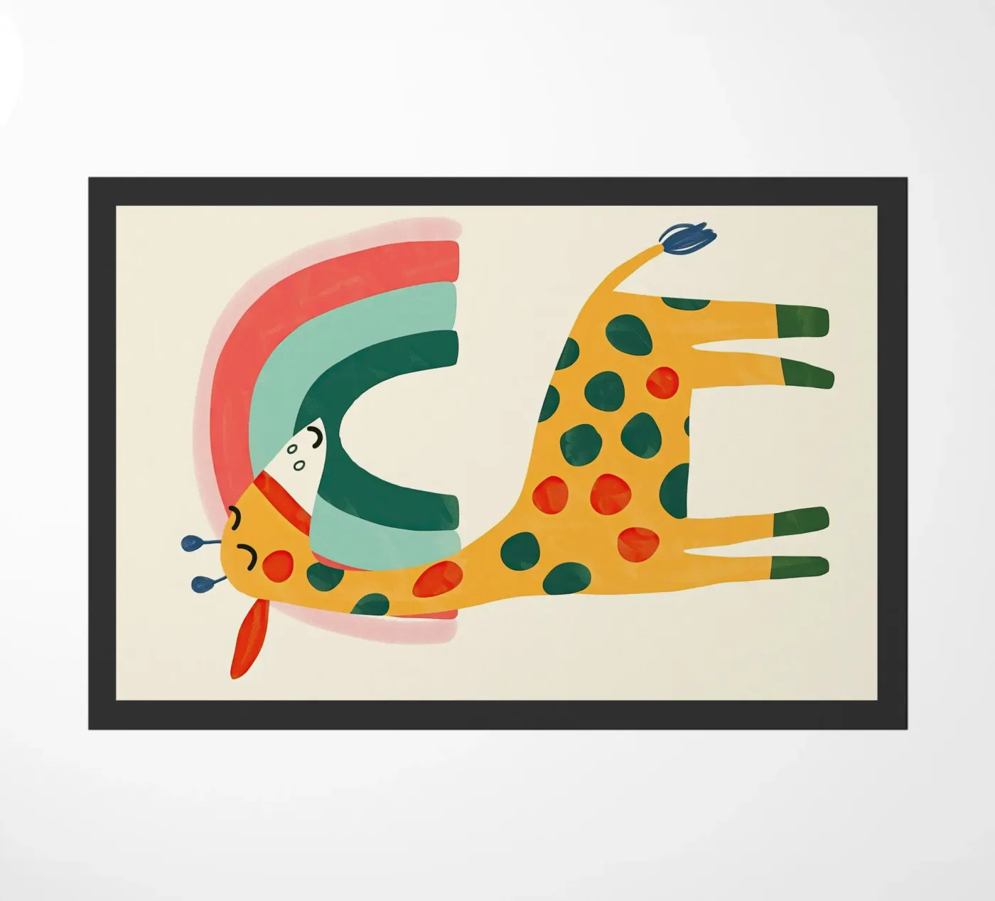 Rainbow Giraffe zerbino da Lilo