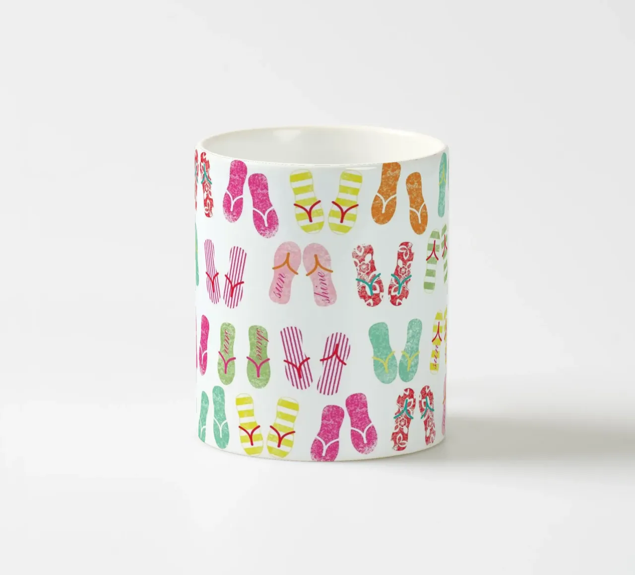 FlipFlops tazza in ceramica da Catherine Aguilar