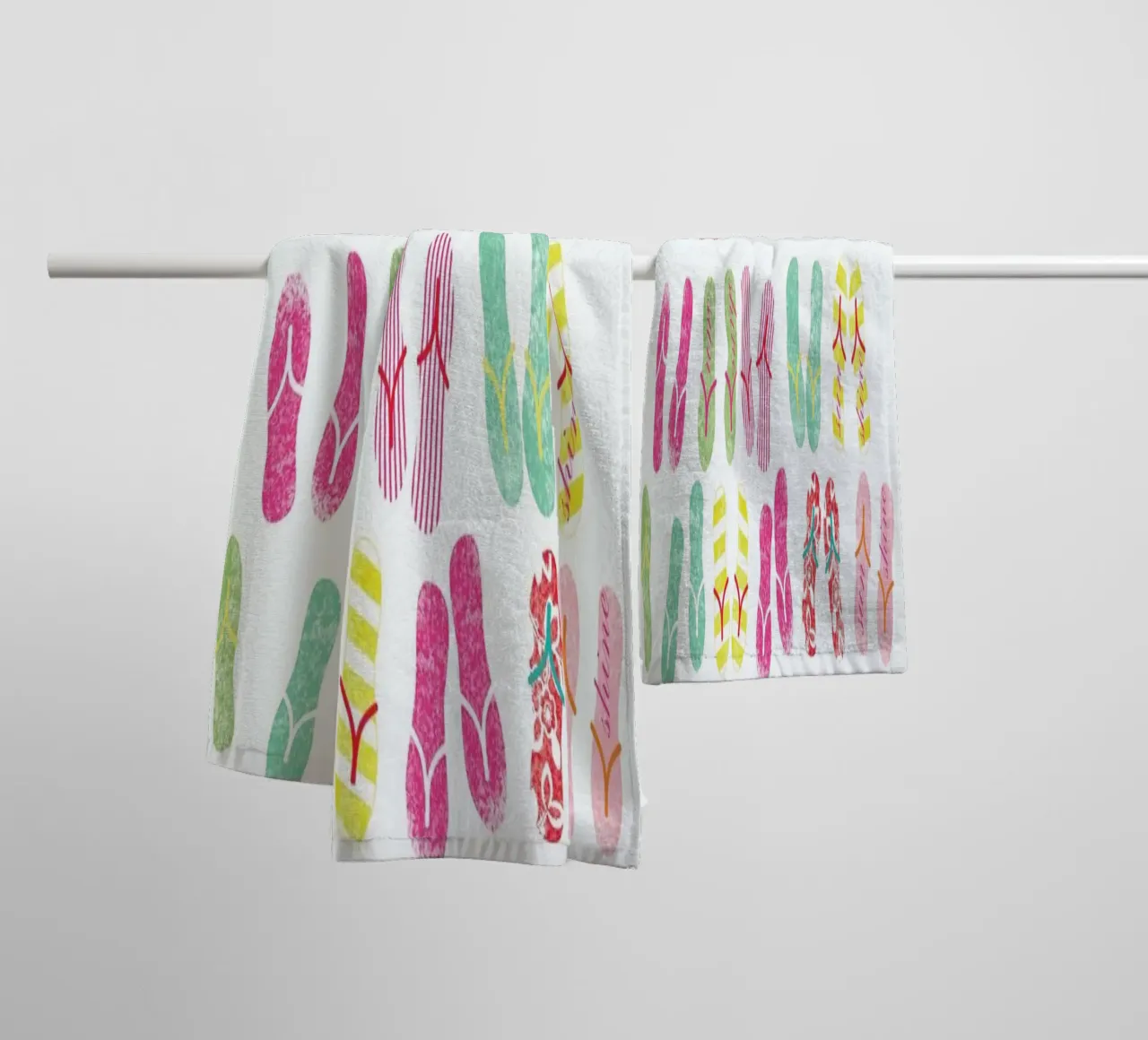 FlipFlops asciugamano da bagno da Catherine Aguilar
