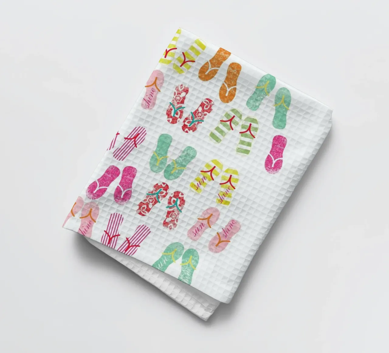 FlipFlops canovaccio da cucina da Catherine Aguilar