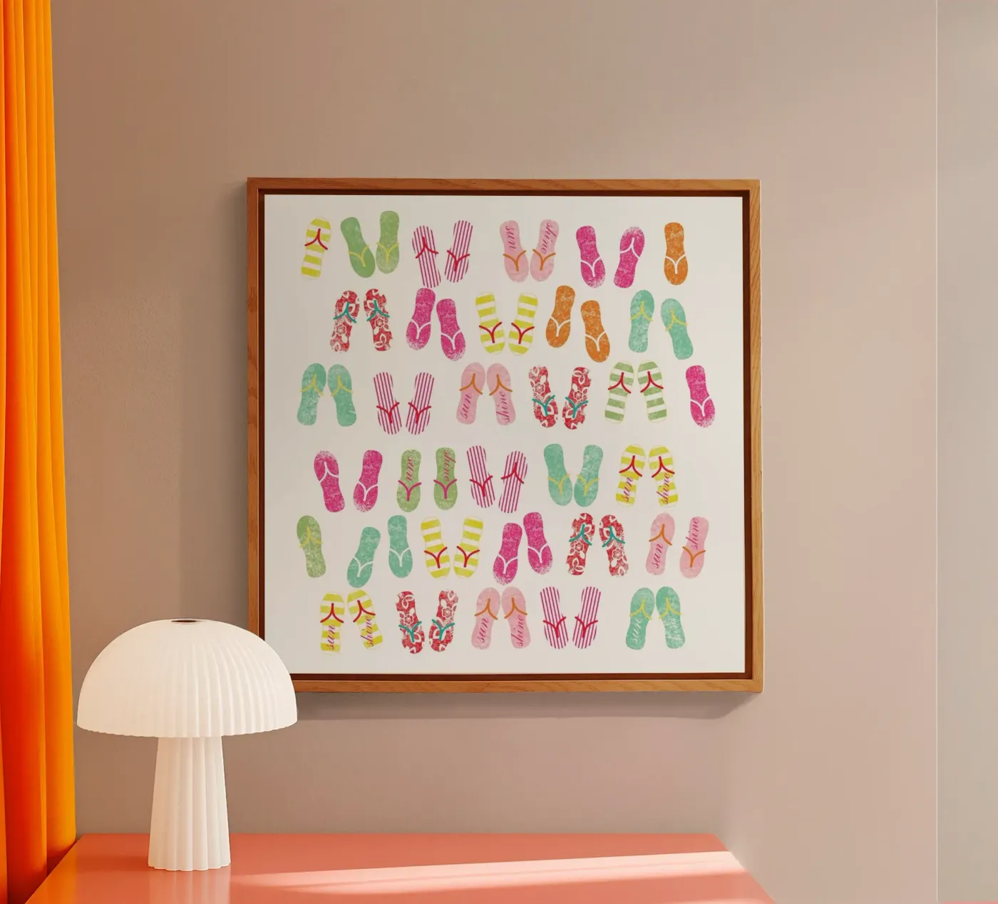 FlipFlops plexiglas de Catherine Aguilar