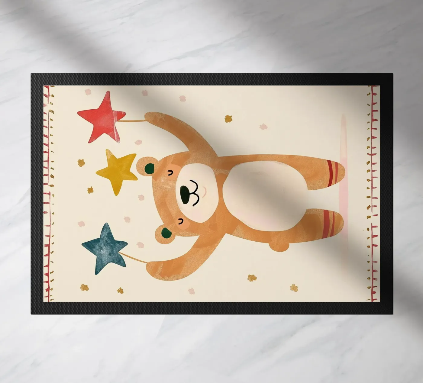 Star Bear doormat by Lilo