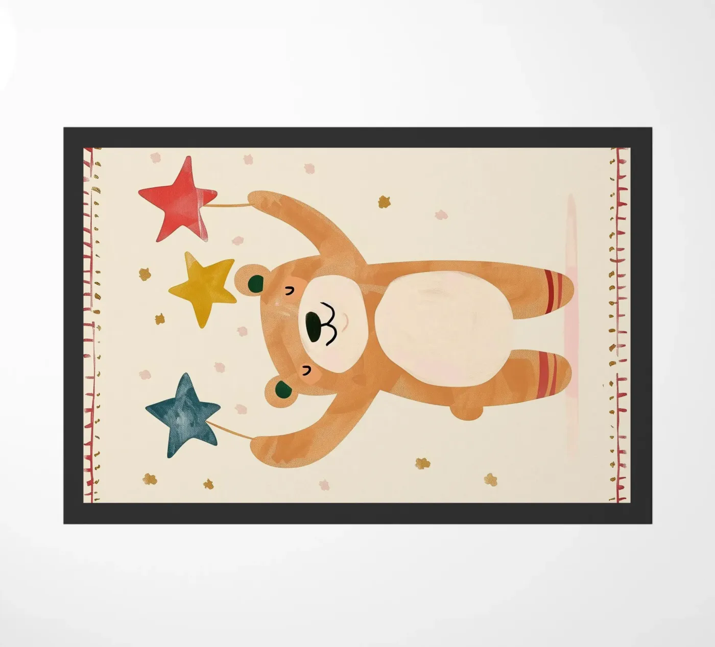Star Bear doormat by Lilo