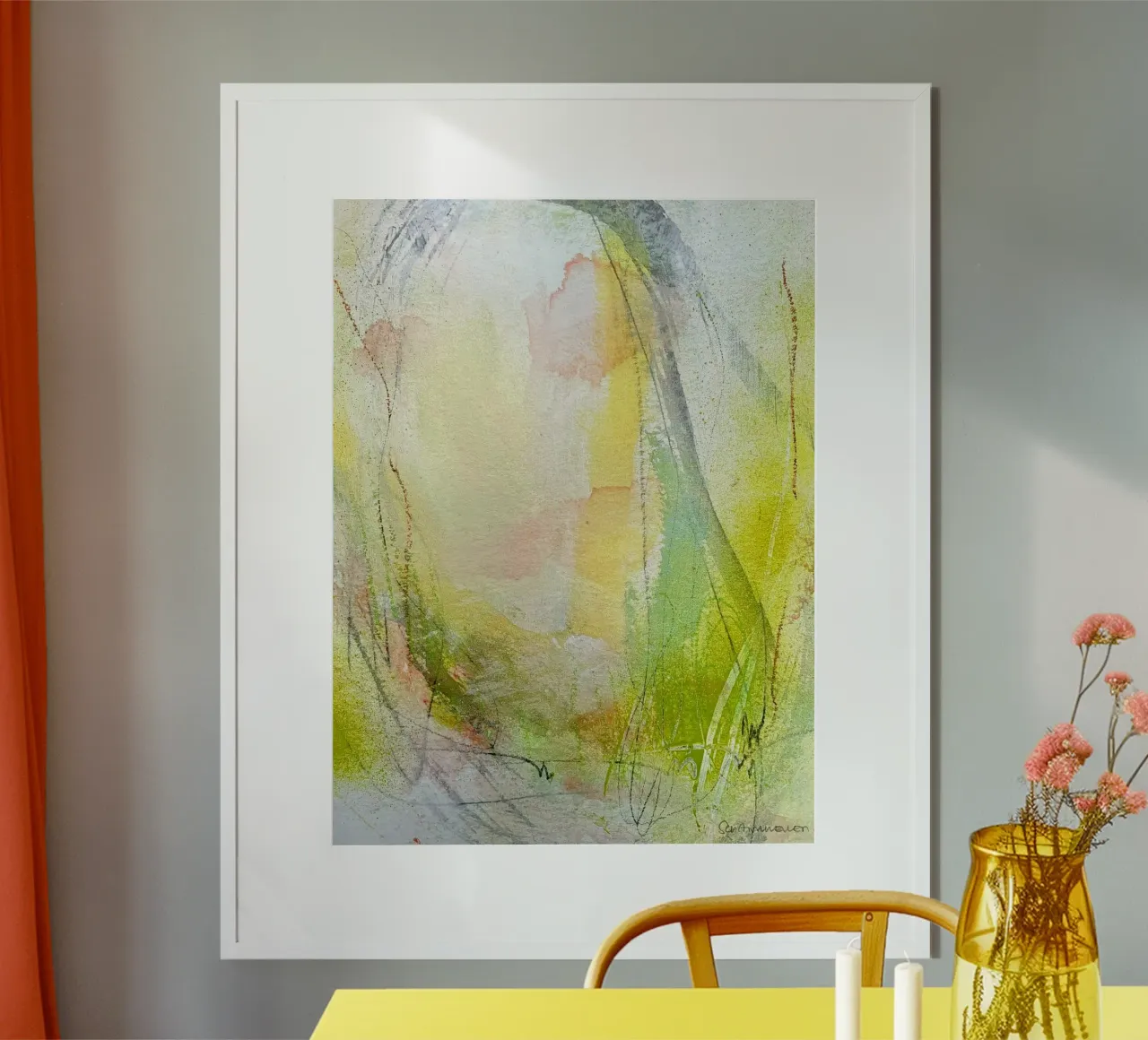 Profumo di primavera I carta hahnemühle da kirstenschankweiler