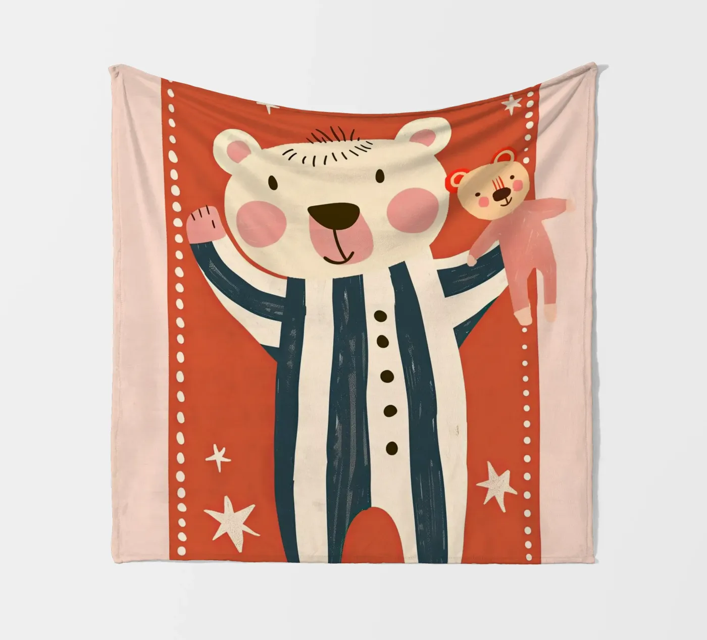 Bedtime Bear fleecedeken van Lilo