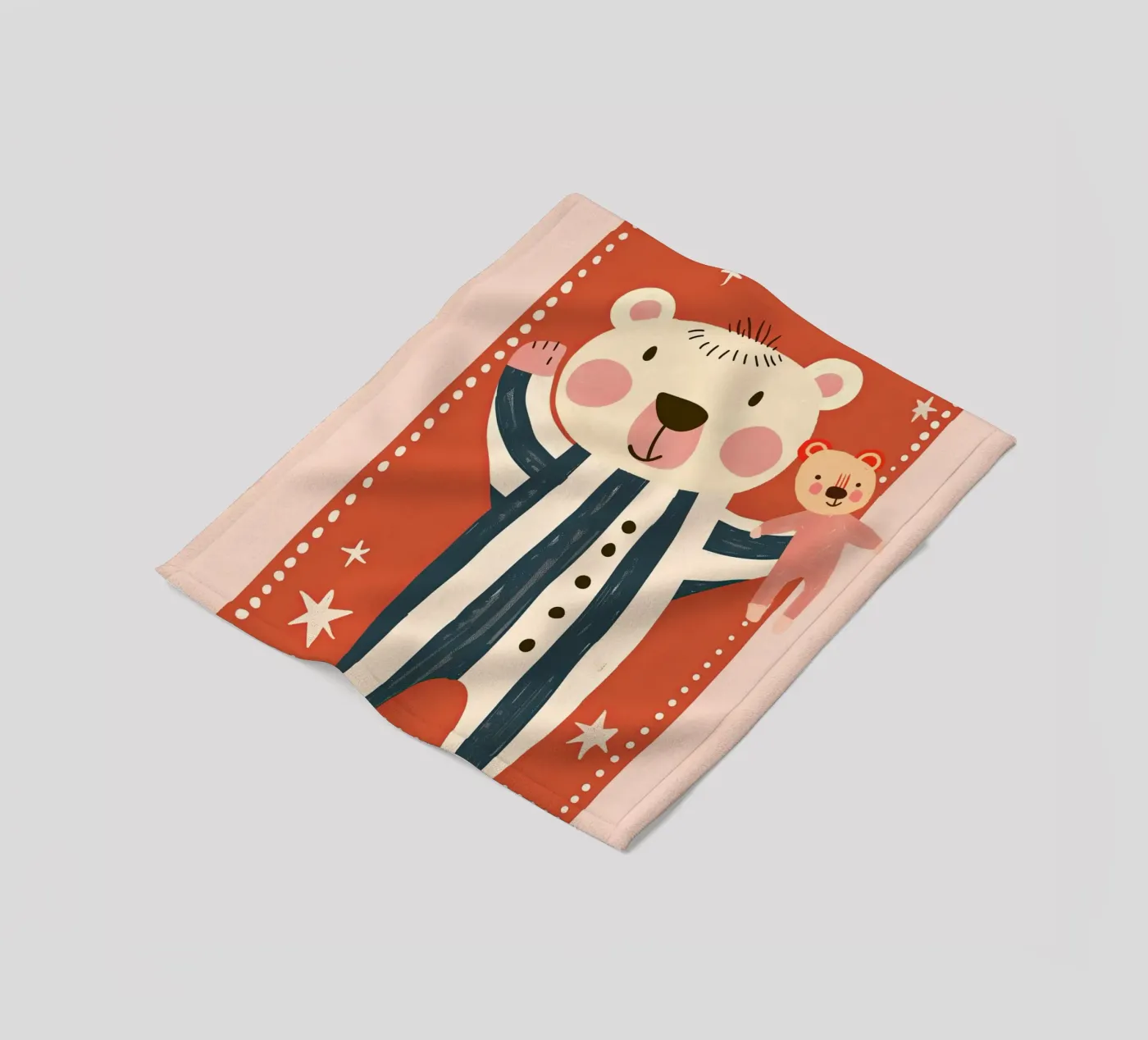 Bedtime Bear fleecedeken van Lilo