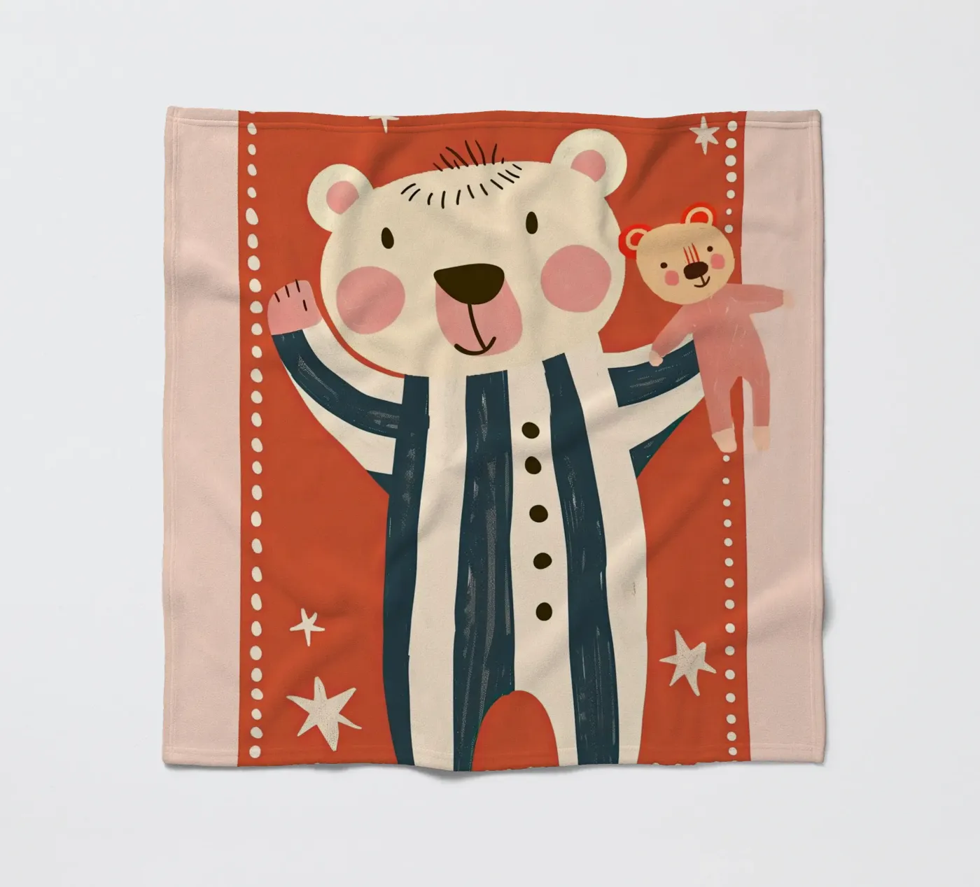 Bedtime Bear fleecedeken van Lilo