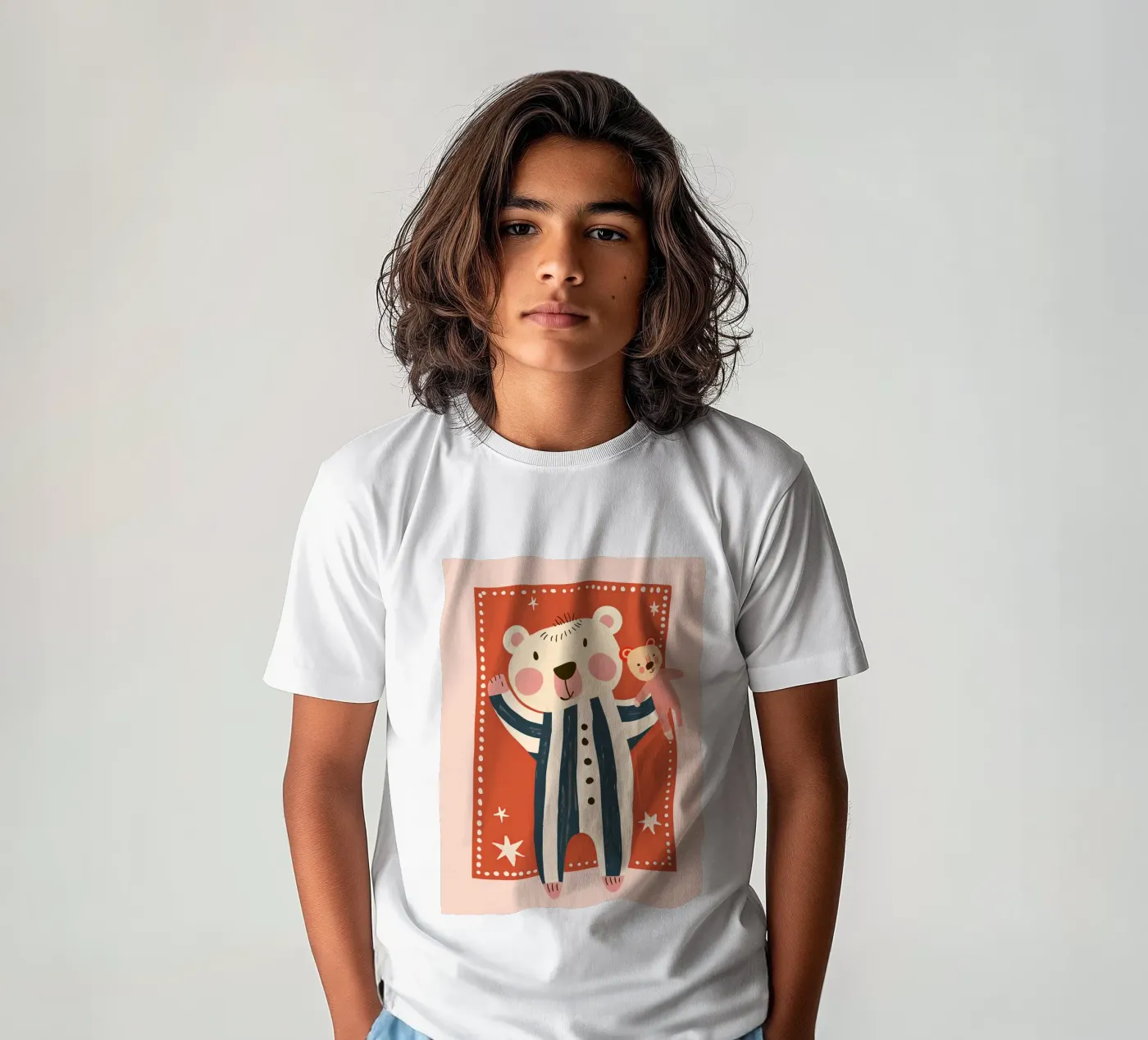 Bedtime Bear t-shirt bambini da Lilo