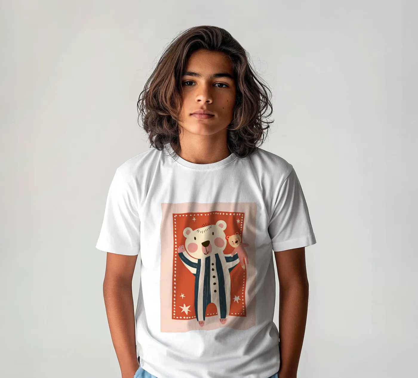 Bedtime Bear t-shirt bambini da Lilo