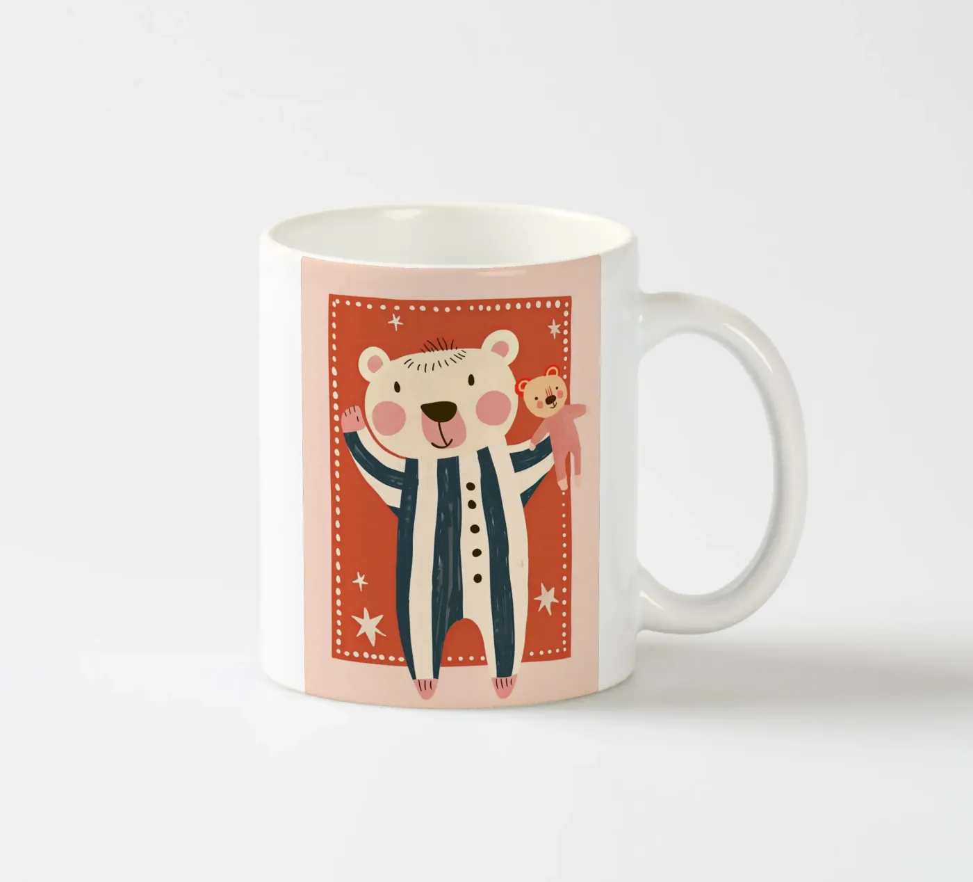 Bedtime Bear ceramic mug by Lilo