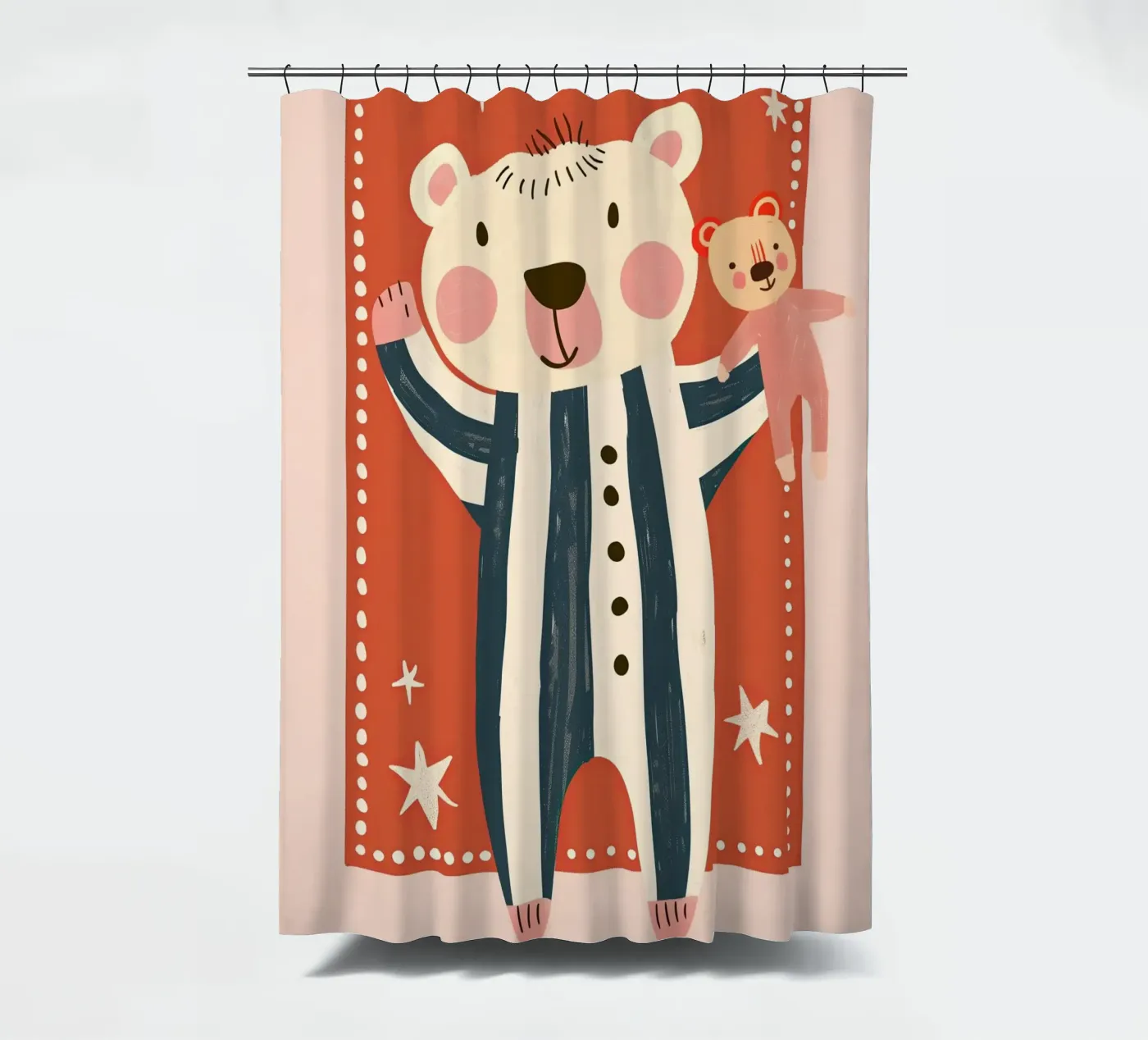 Bedtime Bear Duschvorhang von Lilo