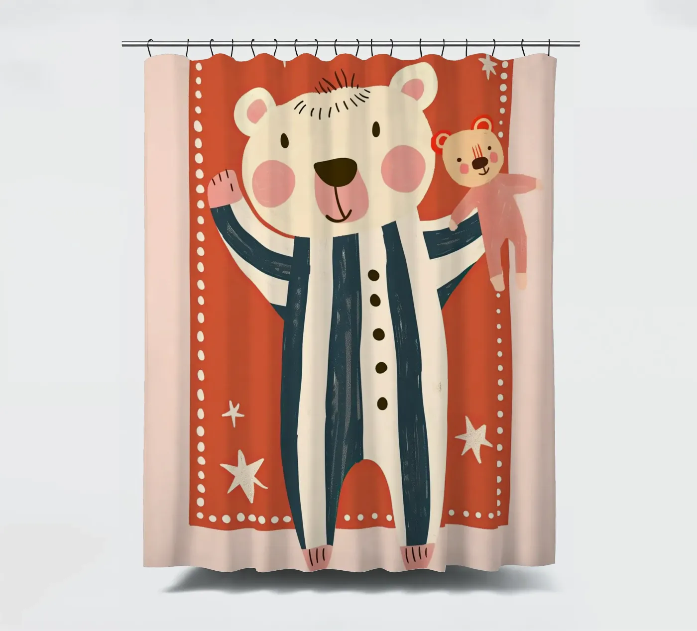 Bedtime Bear Duschvorhang von Lilo