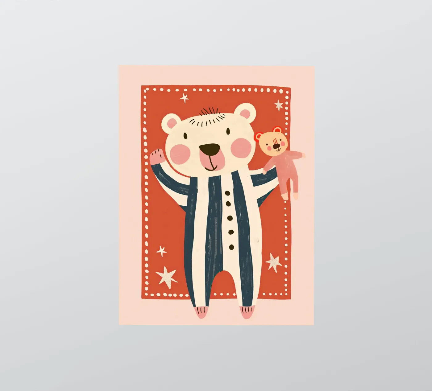 Bedtime Bear sticker van Lilo