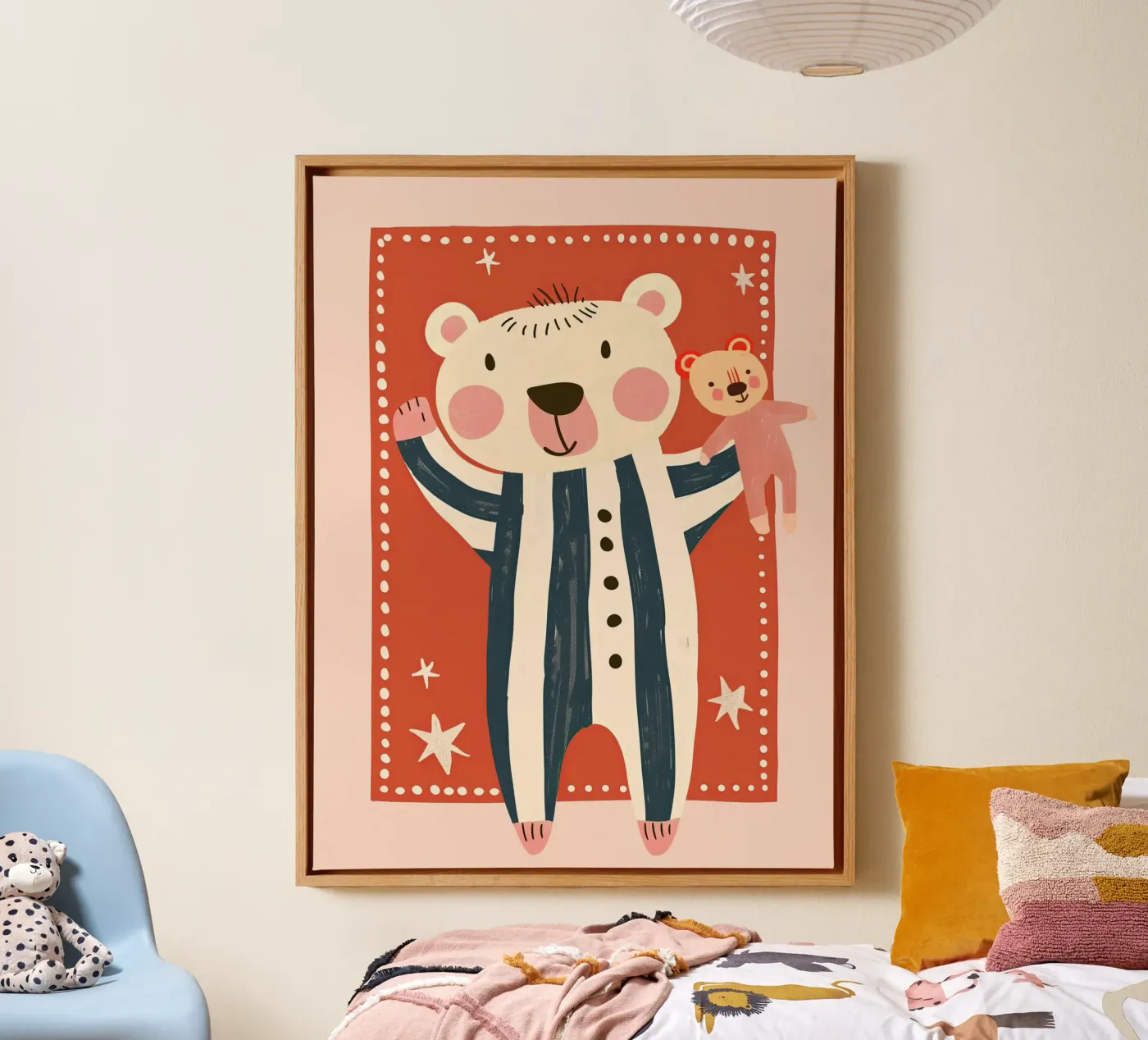 Bedtime Bear canvas van Lilo