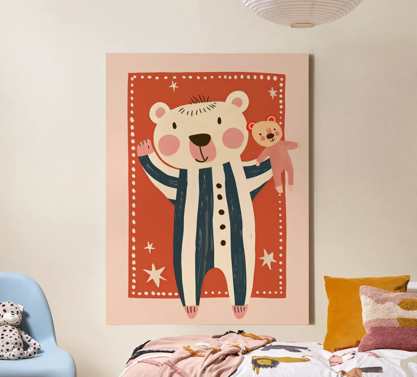 Bedtime Bear canvas van Lilo