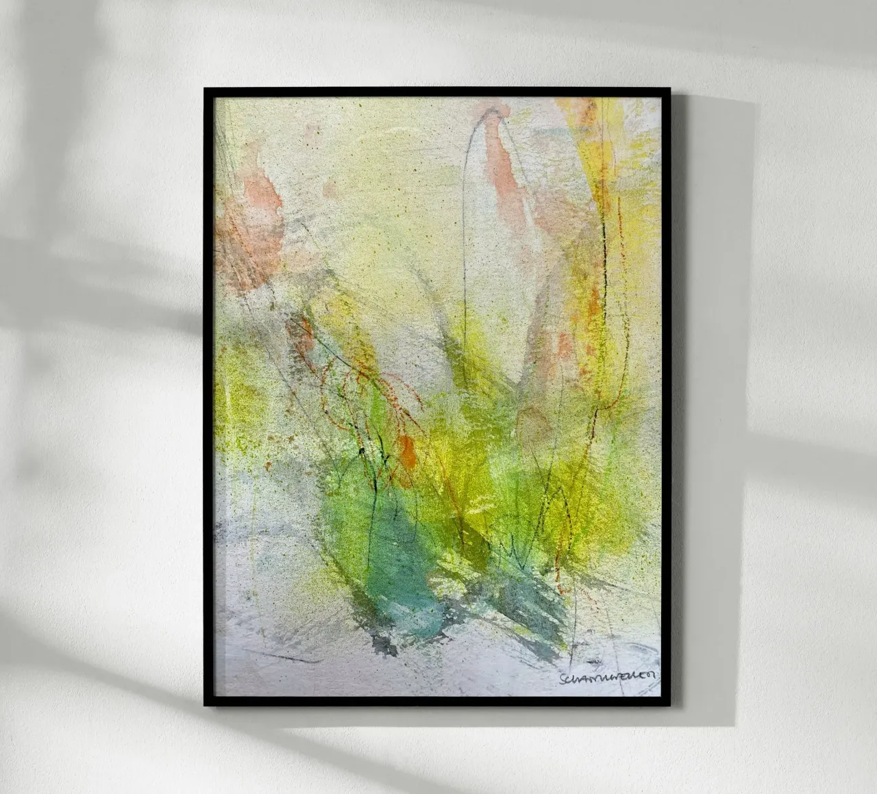 Profumo di primavera II poster con telaio in plastica da kirstenschankweiler