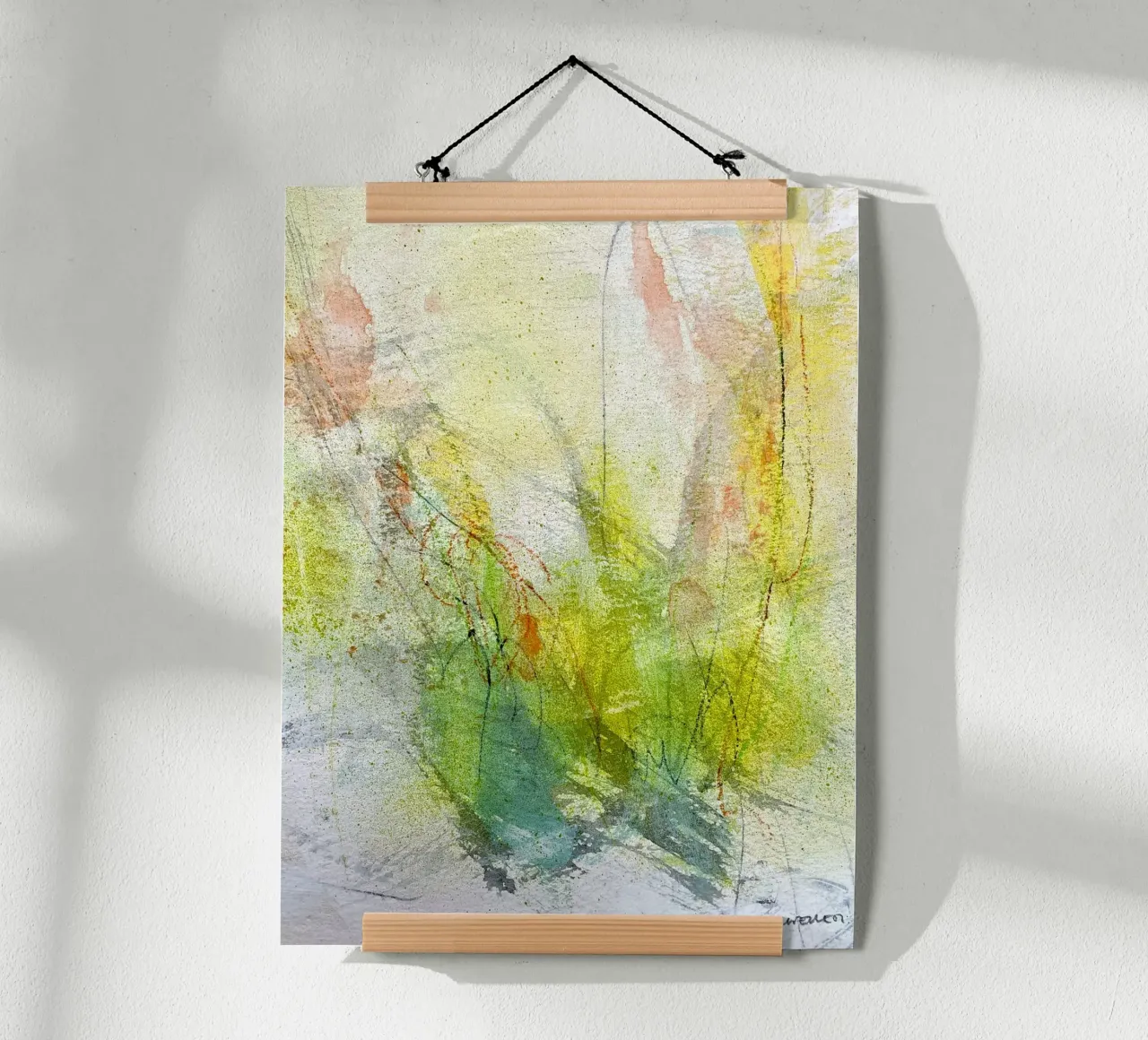 Profumo di primavera II poster con telaio in plastica da kirstenschankweiler