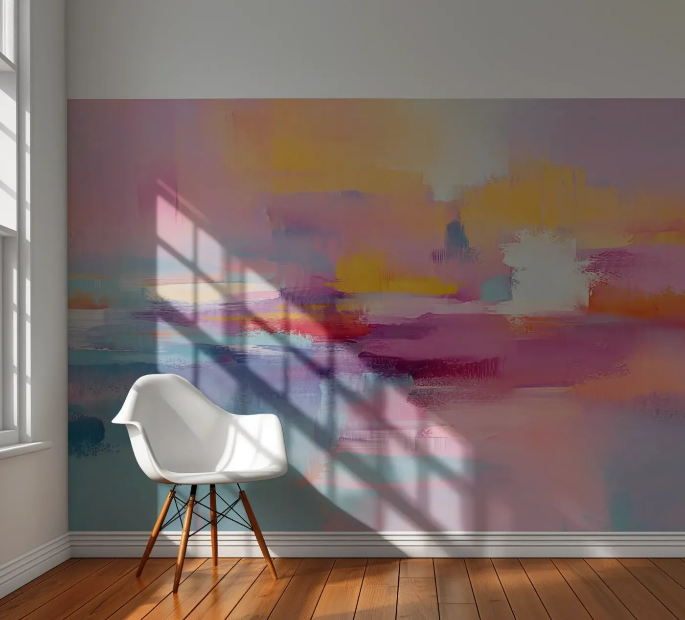 De Indigo-kust fotobehang van HUE FLOW