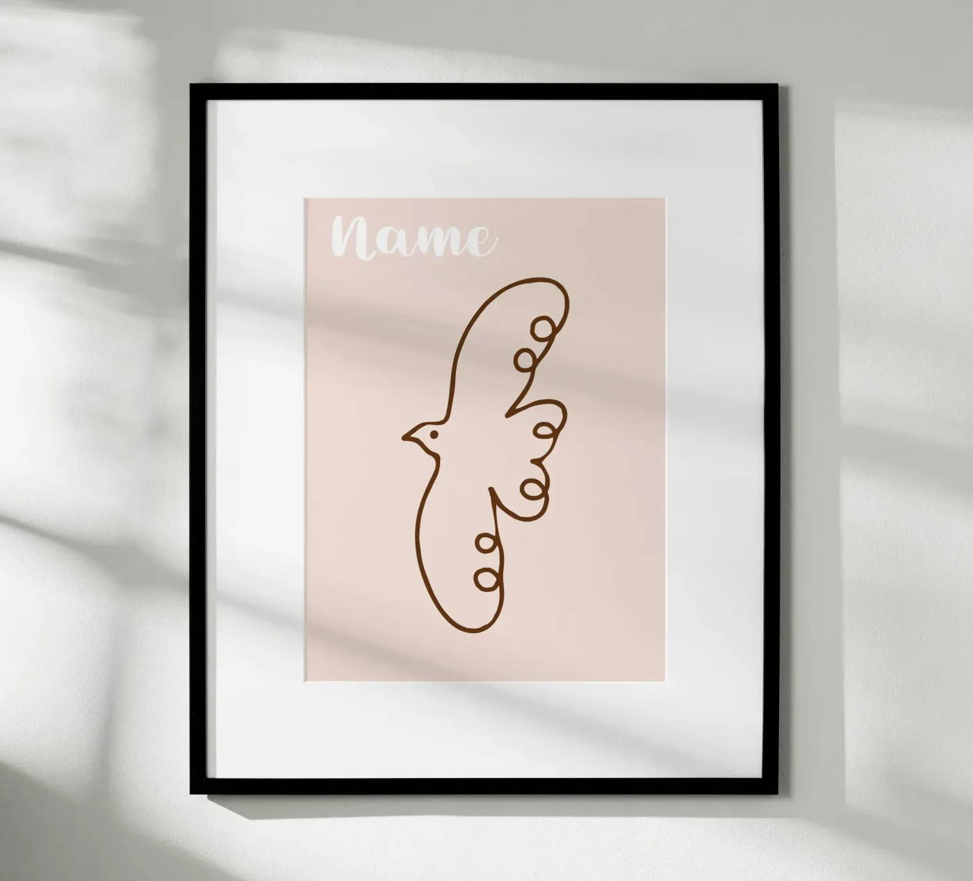 Uccello marrone poster da Lief Store