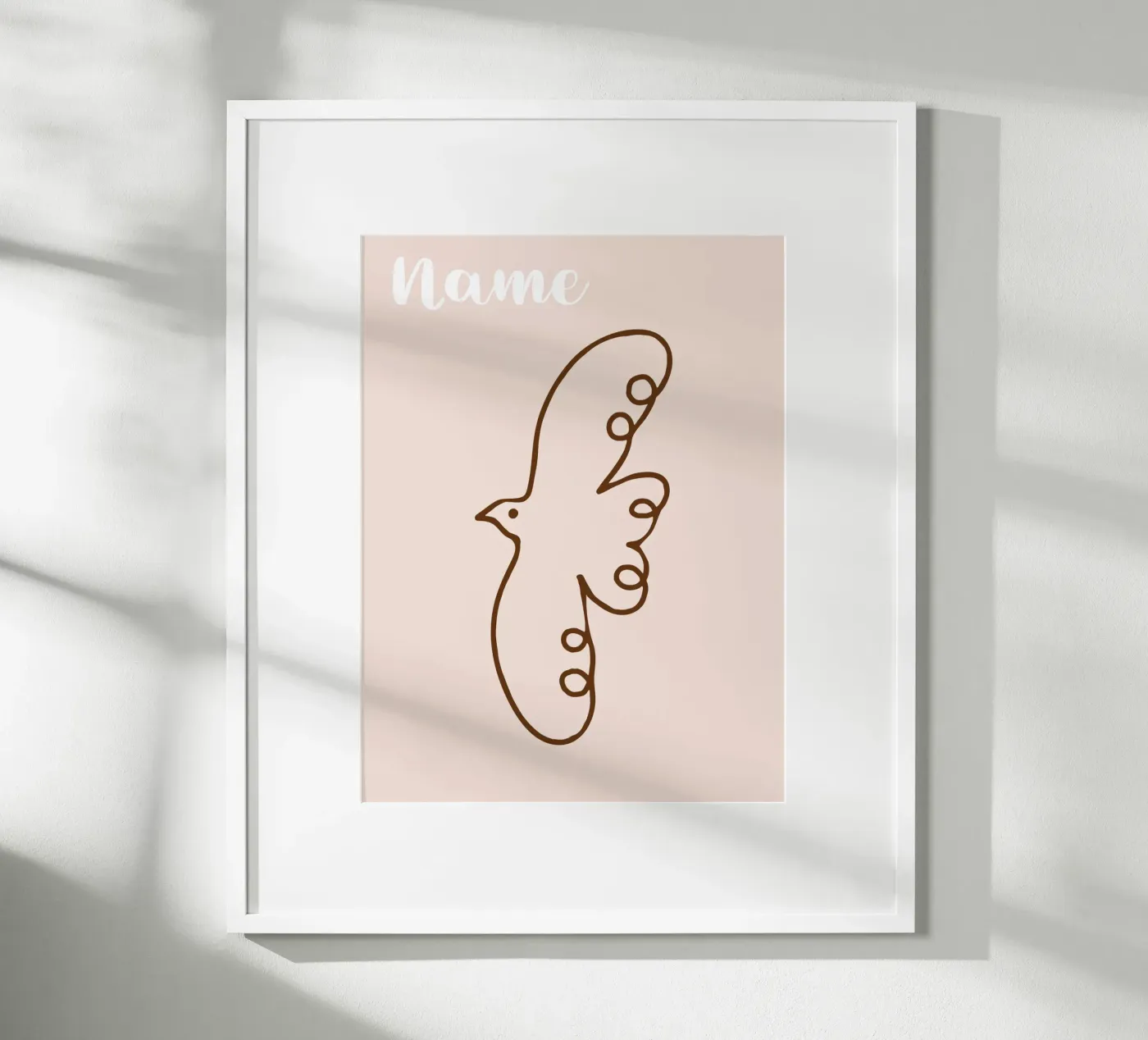 Uccello marrone poster da Lief Store
