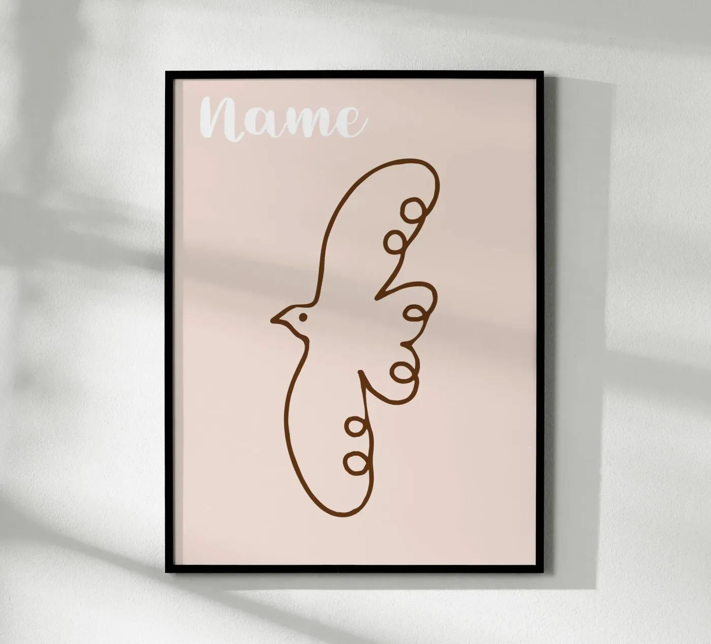 Uccello marrone poster da Lief Store