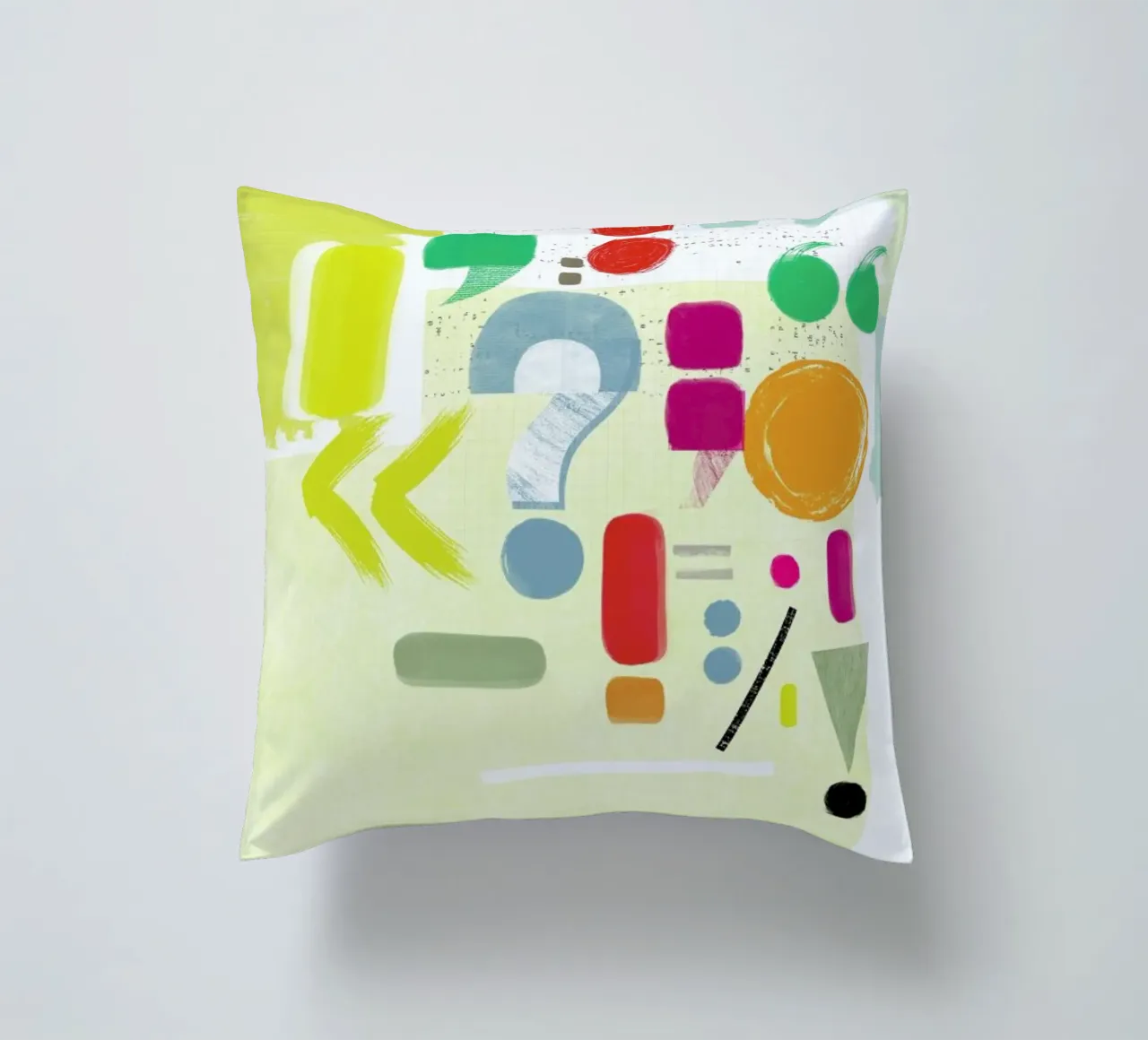 Punctuation cuscino da Catherine Aguilar