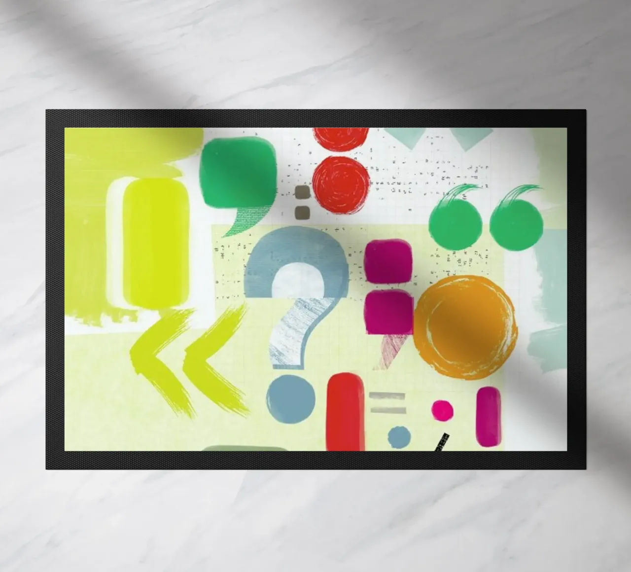 Punctuation zerbino da Catherine Aguilar