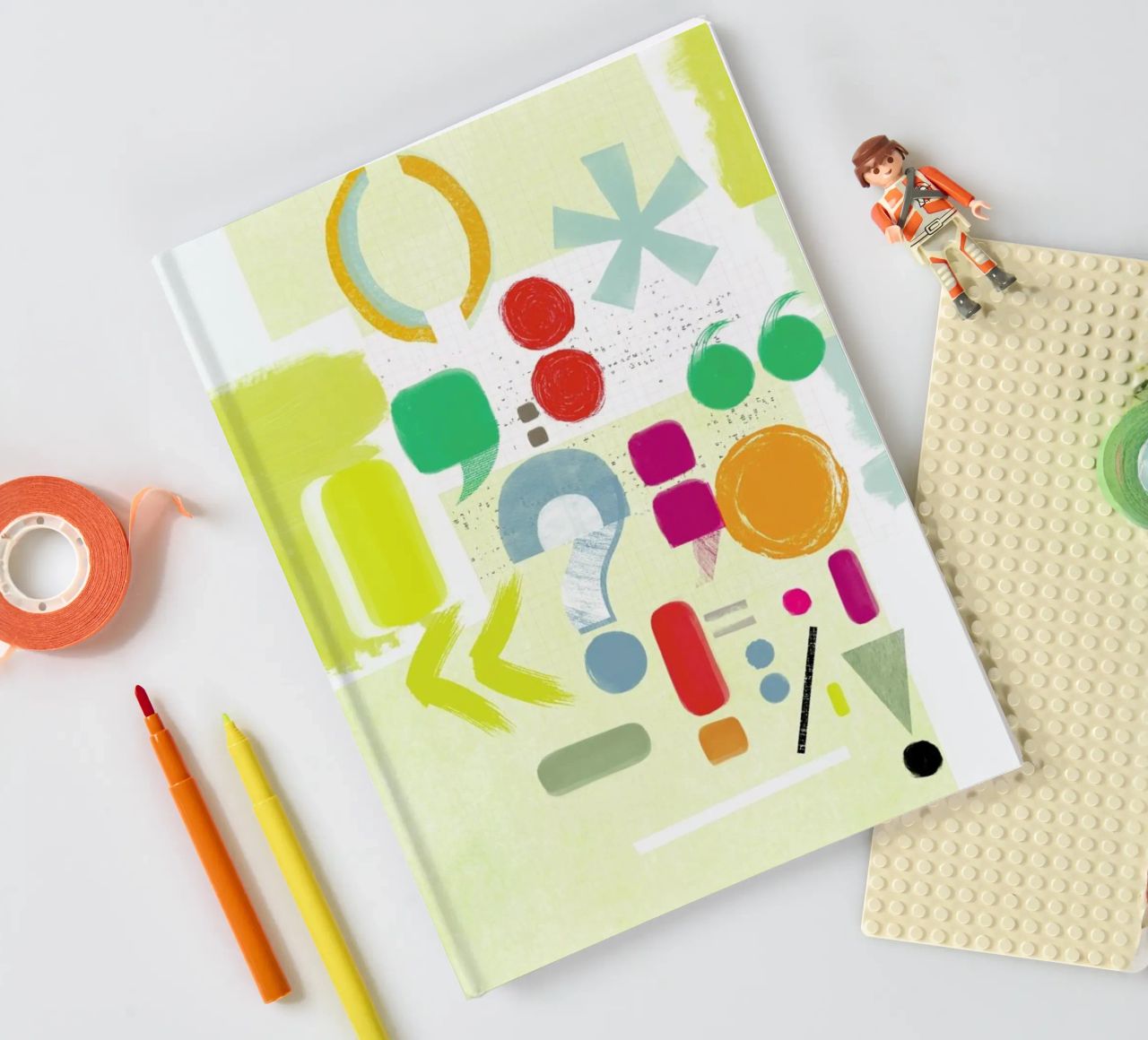 Punctuation notebook by Catherine Aguilar
