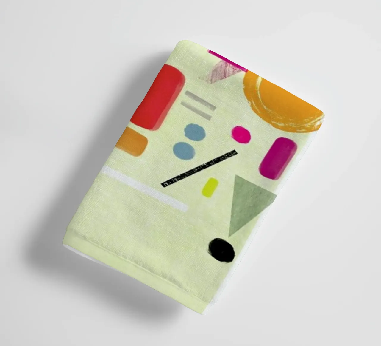 Punctuation towel by Catherine Aguilar